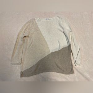 Pure Jill Multi-Colored 70% Cotton 30% Nylon Sweater. Size M. Great Condition.